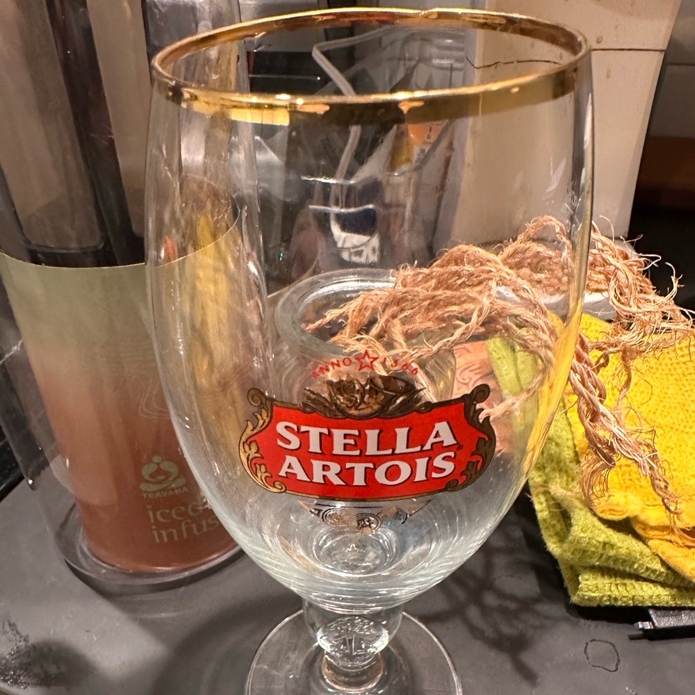 NWOT Stella Artois Glass